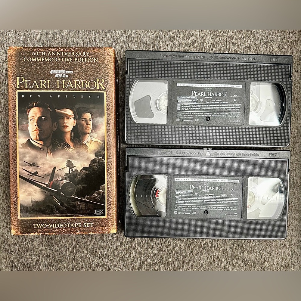 Pearl Harbor VHS 60th Anniversary Edition